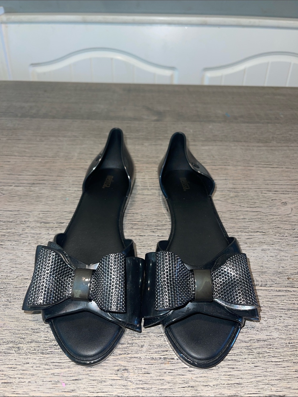 Melissa Seduction Bow Jelly Shoes Size 7
